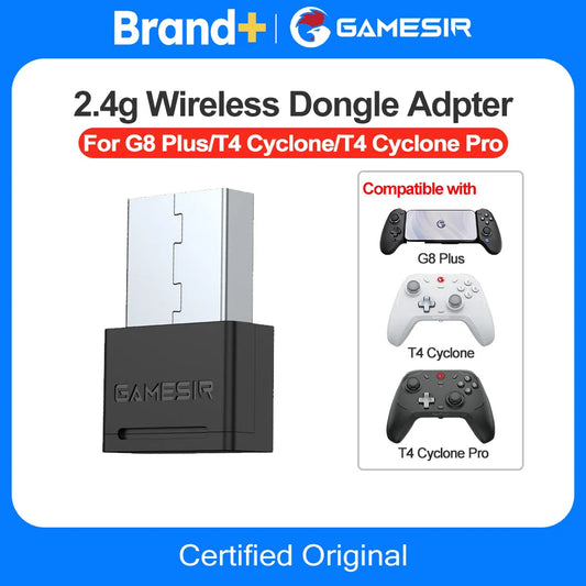 Gamesir G8+ G8 Galileo Plus T4 Cyclone and T4 Cyclone Pro 2.4g Wireless Dongle Receiver Adpter Game Console Accessories