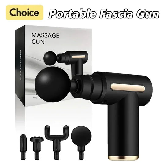Fascia Gun Muscle Relaxation Massager Electric Vibration Massage Gun Professional Grade Neck Membrane Gun