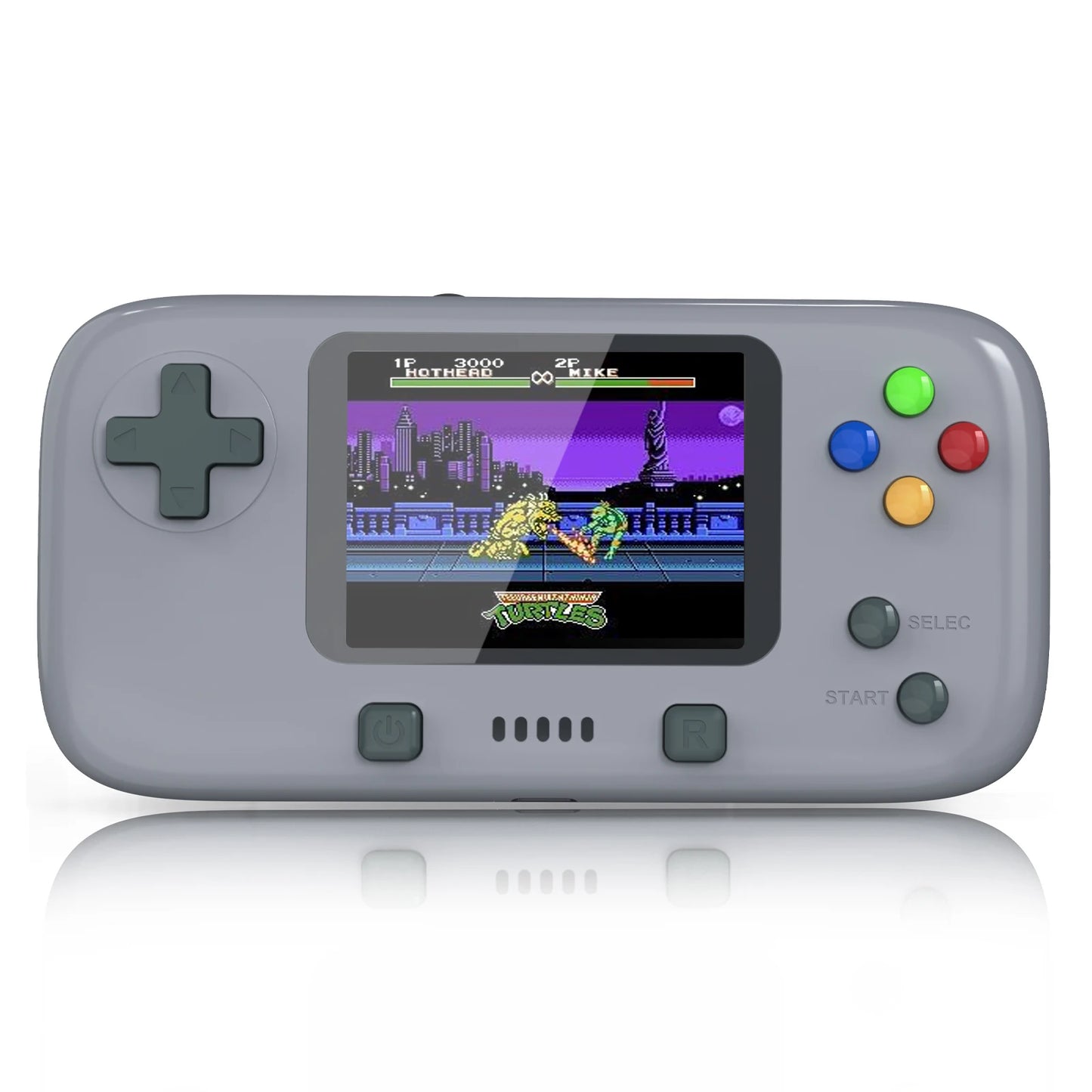GAMINJA GC76 400 IN 1 Classic Games Handheld Pocket Game Console 2.8inch Video Game Console Portable Handheld Game for Kids Gift